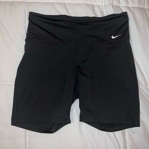 Black Nike Biker Shorts - Medium